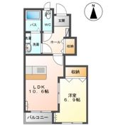 スカイハイツ中野Bの間取り画像