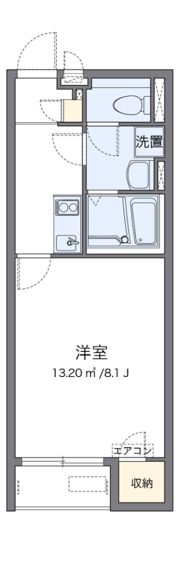 クレイノサン トラップ 諏訪の間取り画像