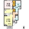ハニーハイムの間取り画像