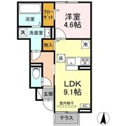 ハニーハイムの間取り画像