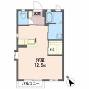鈴美ハイツIIIの間取り画像