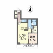 ラ プリエの間取り画像