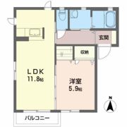 シェルブルーBの間取り画像