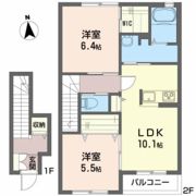 コージーコートの間取り画像
