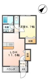 グランディールIIIの間取り画像