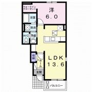 ヴィラ フォーリストIIの間取り画像