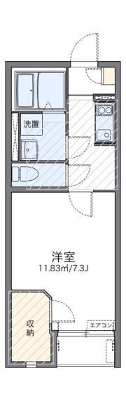 レオネクストヨーテルの間取り画像