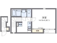 クレイノグランスの間取り画像