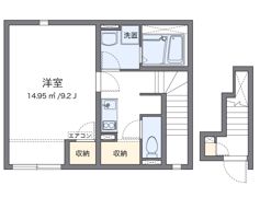 クレイノサン トラップ 古湊の間取り画像