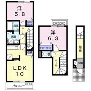 ベアーレ IIの間取り画像