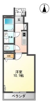 エデンの間取り画像
