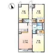 コンフォール里根川IIの間取り画像