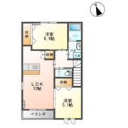 パレスアイムの間取り画像