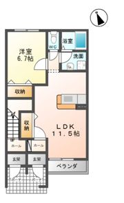 ラ・ルーチェの間取り画像
