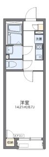 レオネクストもえぎヒルズウーノの間取り画像