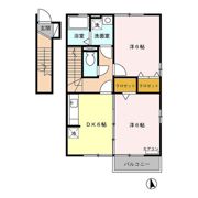 コアロードIIの間取り画像