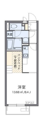 ミランダメルベーユ高坂の間取り画像