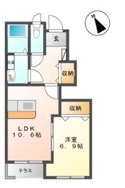 セントラルフィールド安良町の間取り画像