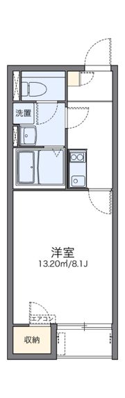 レオネクストクレールの間取り画像