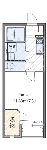 レオネクストきずなの間取り画像