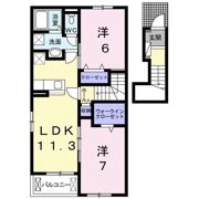 アヴニールIVの間取り画像