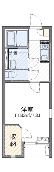 レオネクストきずなの間取り画像