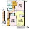 咲楽館の間取り画像