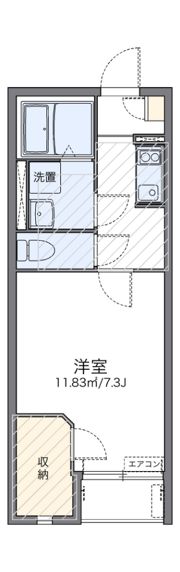 レオネクストヨーテルの間取り画像
