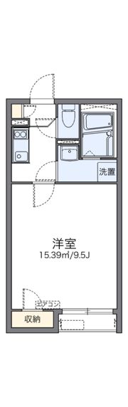 レオネクスト洗心の間取り画像