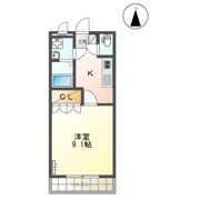 ヴィラージュの間取り画像