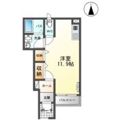 パープルハイムの間取り画像