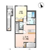 カシェットの間取り画像