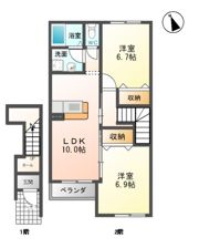 クレールヴィラの間取り画像