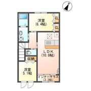 ホリデーフラットIIの間取り画像