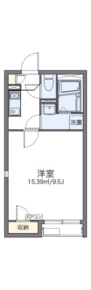 レオネクスト洗心の間取り画像
