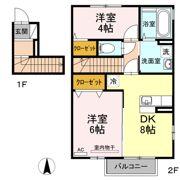 メゾンあかりの間取り画像