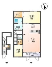 グリーンヒルの間取り画像