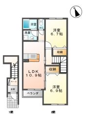 エリー・ココの間取り画像