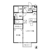 アタラクシア Aの間取り画像