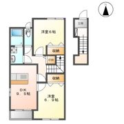 ソレイユコートの間取り画像