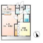 ホームTKの間取り画像