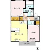 ルナフローラ Aの間取り画像