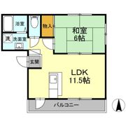 ハイツフロイントの間取り画像