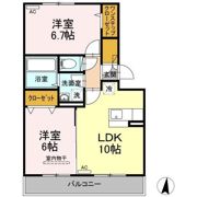 クレールの間取り画像