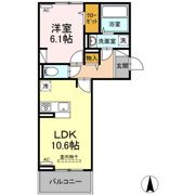 フォール Bの間取り画像