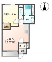 ネオハイツ高久の間取り画像
