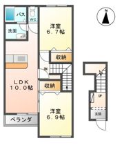 カーサ・フェンテの間取り画像