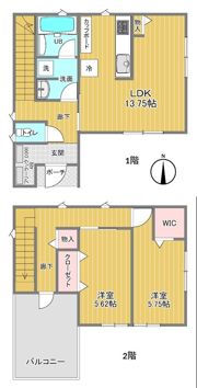 豊ヶ郷の間取り画像