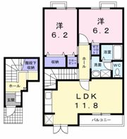 プランドールIIの間取り画像