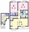 プランドールIIの間取り画像